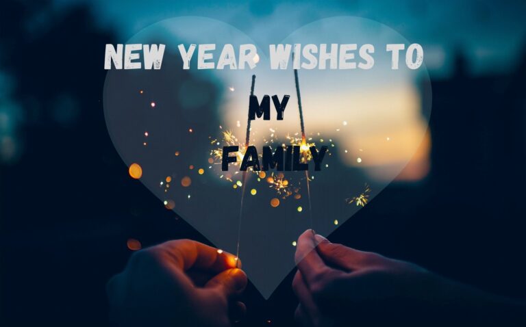 NEW YEAR WISHES TO MY FAMILY and Family Members (2025)