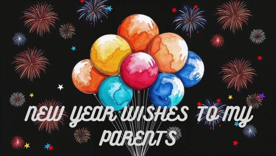 HAPPY NEW YEAR WISHES TO MY PARENTS